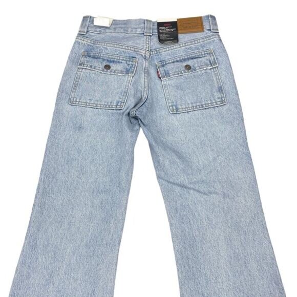 NWT LEVI'S Middy Mid Rise Ankle Bootcut Jean Sz 24 - Picture 6 of 8